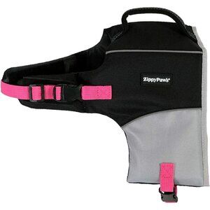 Zippy Paws Adventure Dog Lifejacket, Swimvest, for large dogs XL Pink